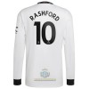 Maglia da Calcio a Maniche Lunghe Manchester United Rashford 10 Trasferta 2022-23 per Uomo